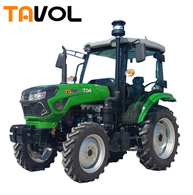 trator 70hp 80hp da roda da exploração agrícola 4WD do fabricante da fonte da porcelana