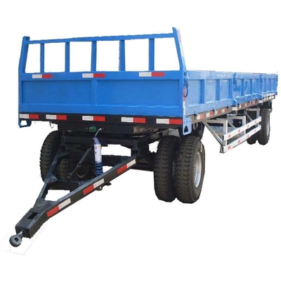 Small Farm Walking Tractor 12-18hp 1-1.5t Mini Agriculture Farm Trailer Agricultural Equipment