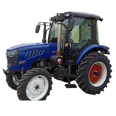 Hotels 100hp Agriculture Tractor Gear Box Tractor Medium Iron Wheel