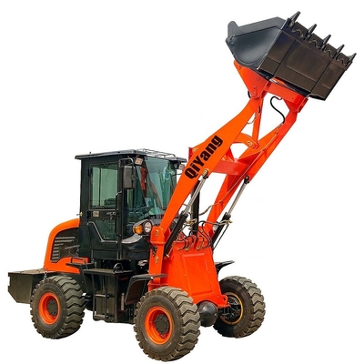 Farms QZ915 with control0.8ton 1 ton 2 ton mini tractor front end loader 1.5 ton european wheel loader