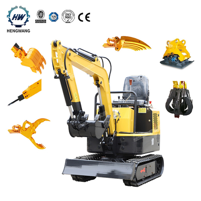 0.8 Ton 3 Ton Backhoe Excavator Machinery Repair Shops Farm Tractor Excavator Remote Control Excavator