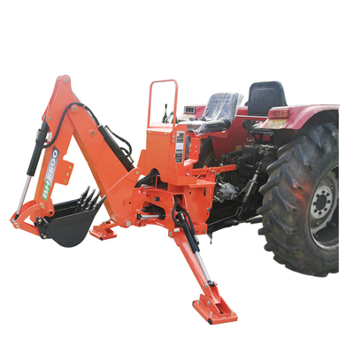 Digging tow behind tractor backhoe and backhoe for farm tractor