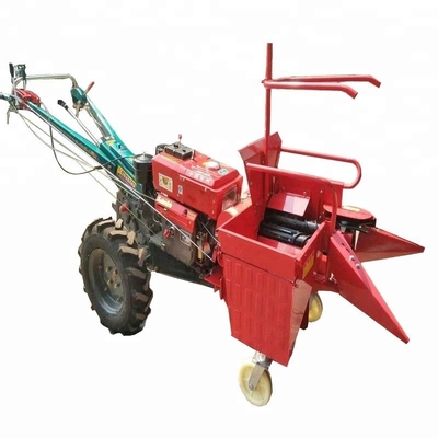 corn walking tractor/maize harvester mini corn harvester walking tractor